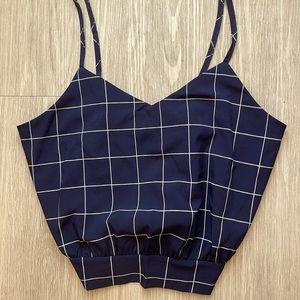 Patterned crop top